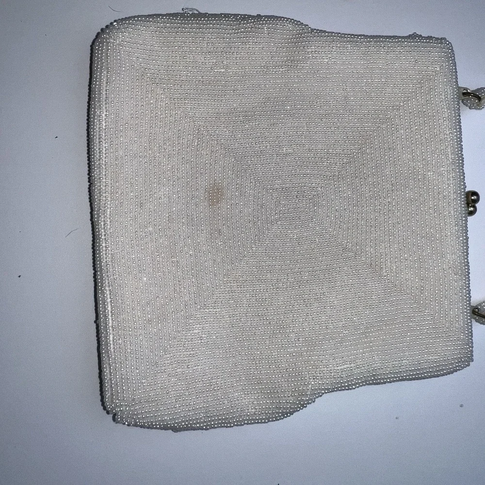 Unbranded White Fringe Beaded 7